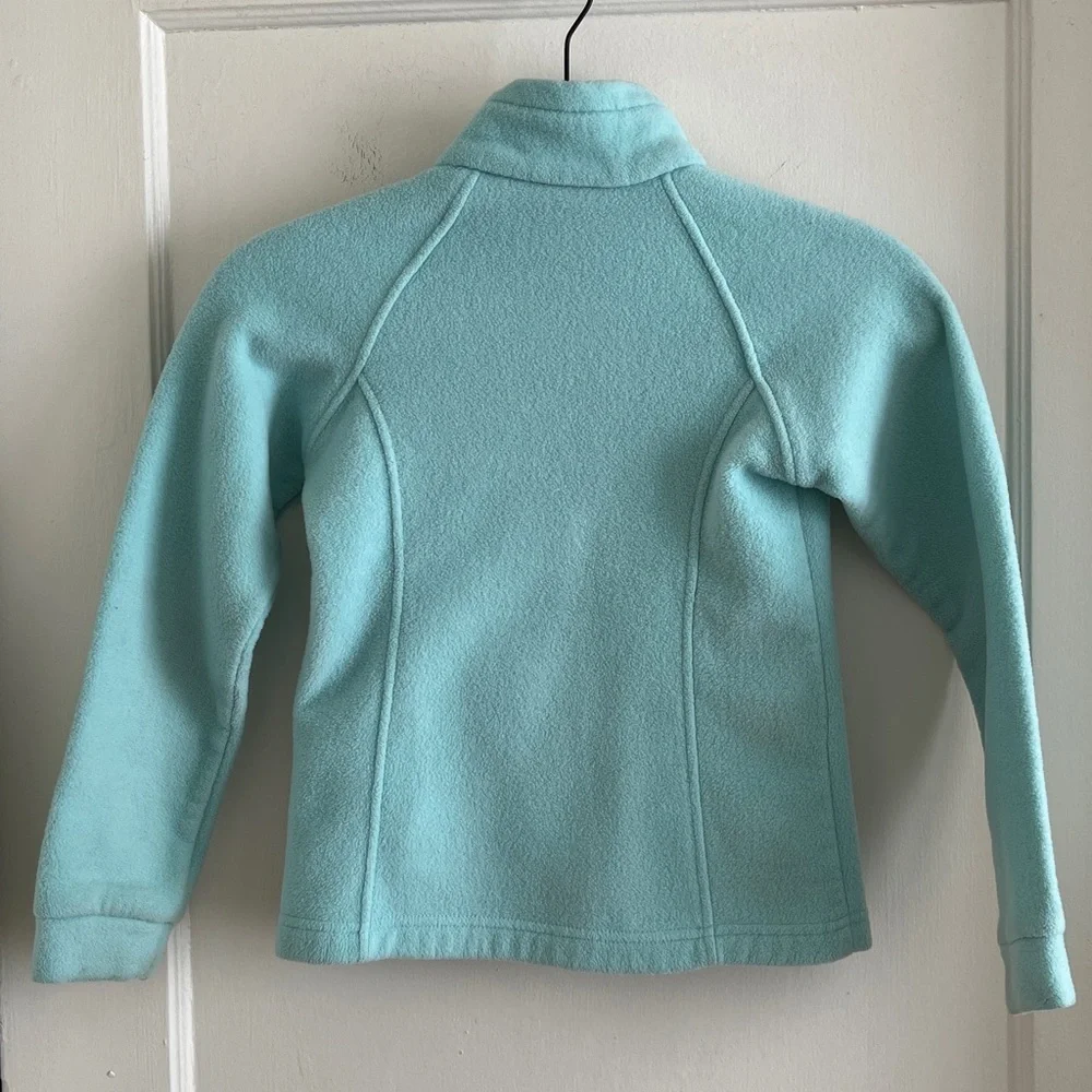 Girls S / 8 Columbia Benton Springs Fleece Jacket Contrast Full Zip